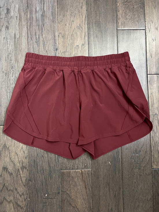 lululemon athletica Pants - Lululemon NWOT Track That Mid-Rise Lined Short 5" Red Merlot